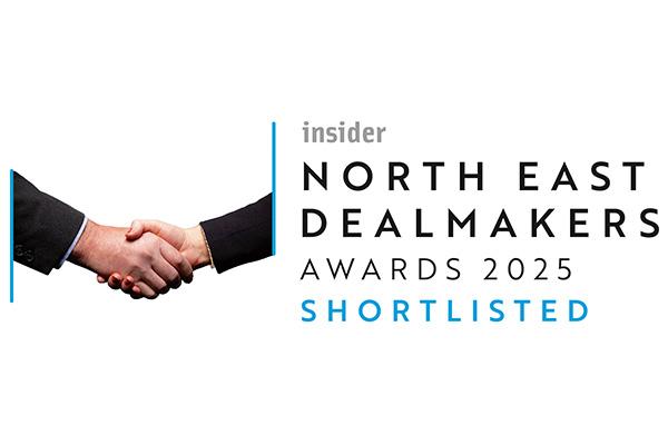 Insider North East Dealmakers Awards shortlisted logo