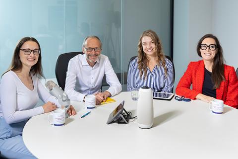 The legal team at Muckle LLP hosting a podcast for Trustees Week