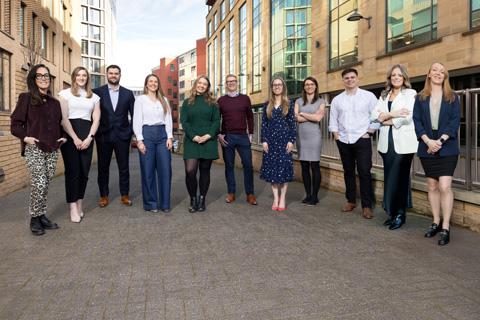 Muckle's lawyers: Alison Jones, Georgia Sproat, Tom Small, Kate Rickett, Lydia Stewart, Anthony Evans, Olivia Tindle, Amy Carlton, Kieran O'Donoghue, Claire Naughten and Carolyn McKay